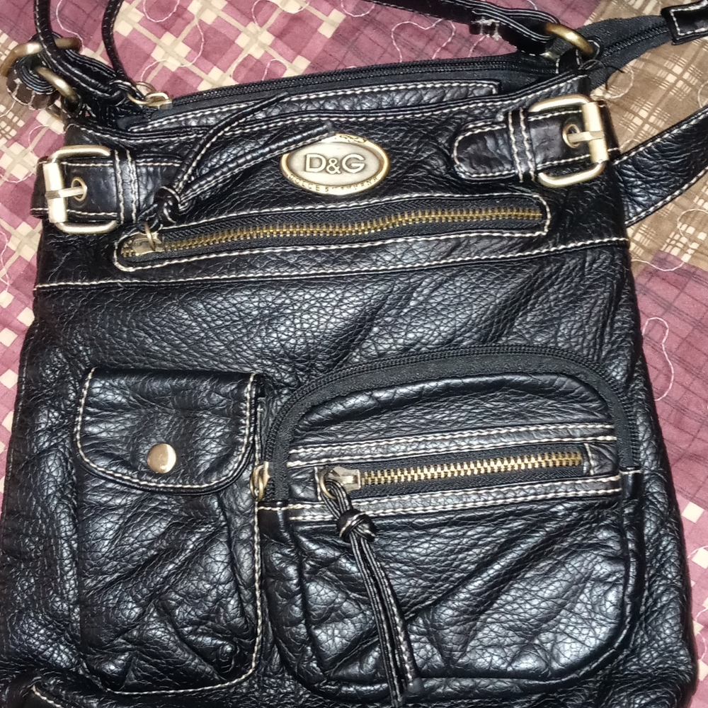 Black handbag
